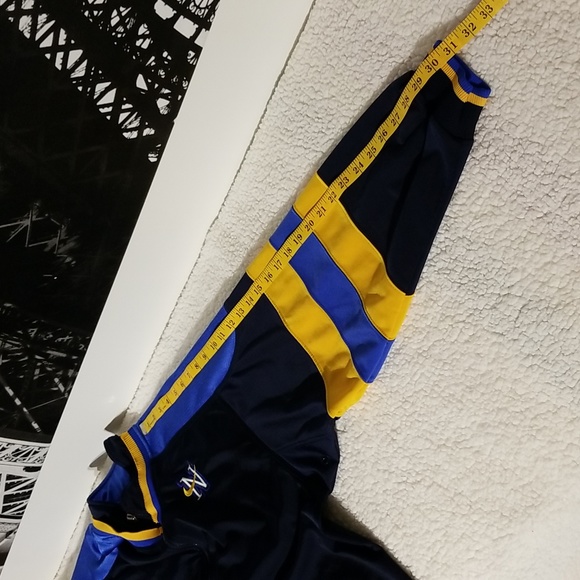 Vintage Nike Spellout Men's Sweater Top / Sz M / Dark blue, medium blue,… - Picture 13 of 17